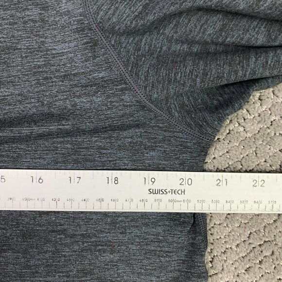Marine Layer Cisco Meraki 1/4 Zip Pullover Men's Medium Charcoal Performance - Picture 9 of 13